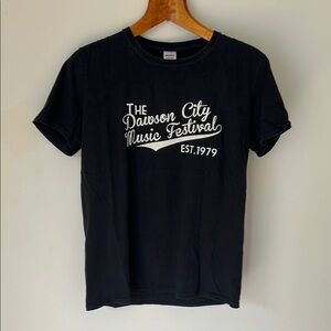 Black Dawson City Music Festival T-Shirt